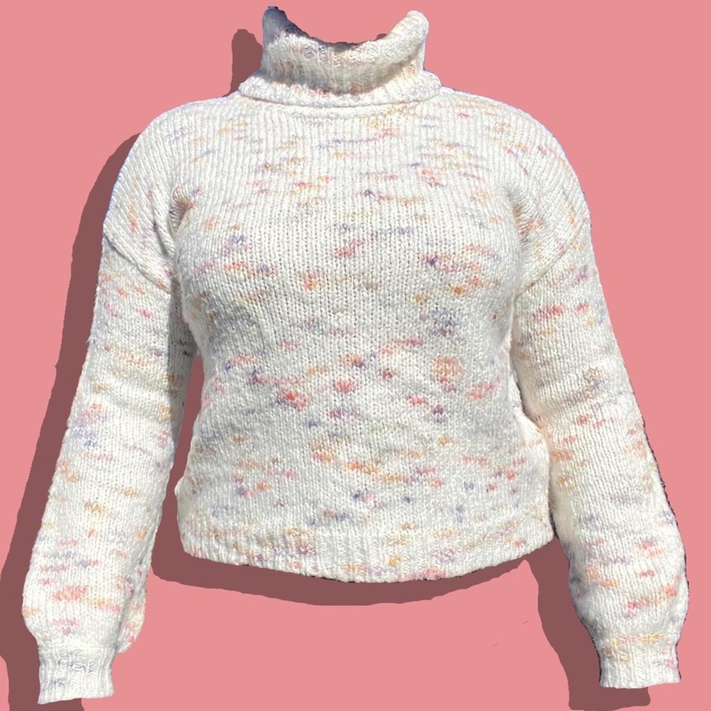 Jessica Simpson Acrylic Turtleneck Sweater